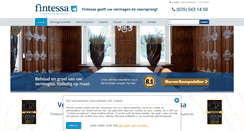 Desktop Screenshot of fintessa.nl